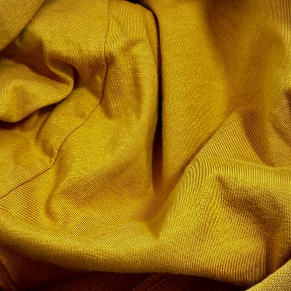 Puma BMW Motorsport Hoodie Mens Large Mustard Yellow Sweatshirt - Picture 7 of 7